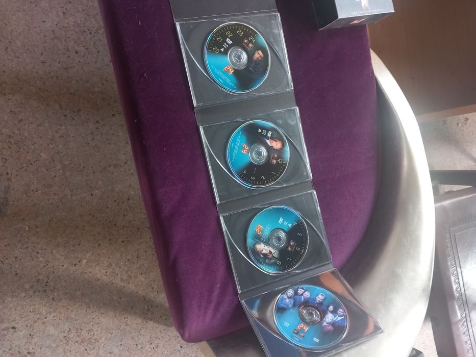 Colecção 7 dvd filme 24