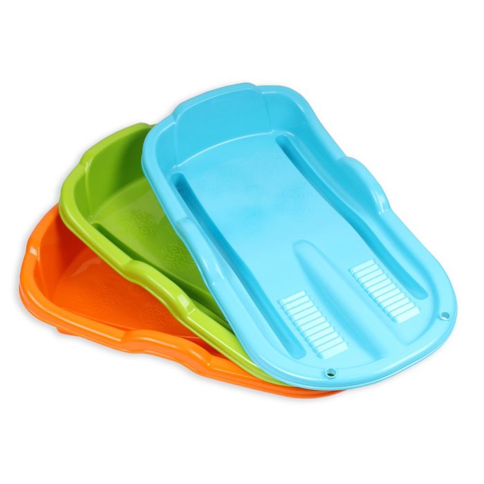 Льодянка з МОРОЗОСТІЙКОГО пластику без мотузки, санчата пластикові