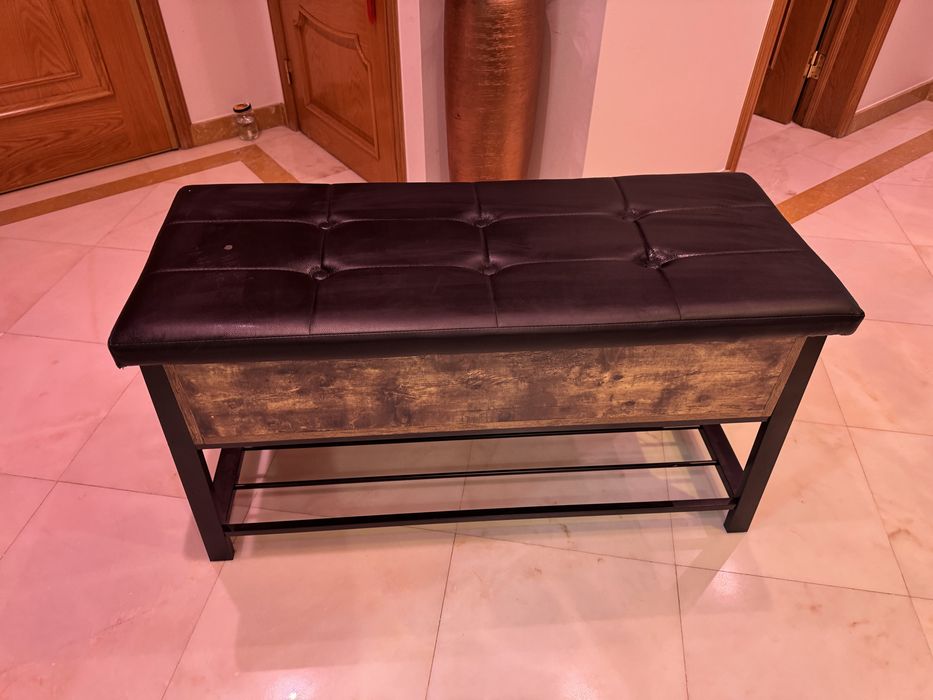 Sapateira baú e banqueta