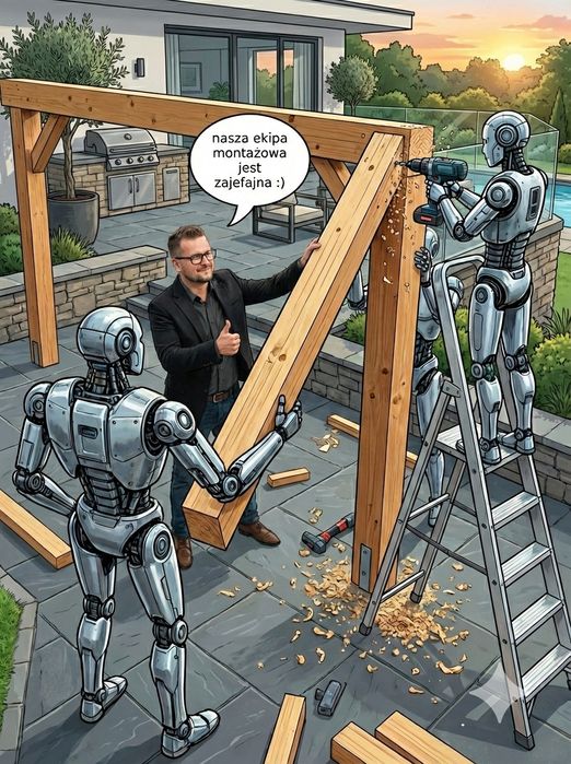 Zadaszenia tarasów pergole zabudowa tarasu