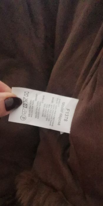 Mochy- S/M casaco com pêlo e polipele