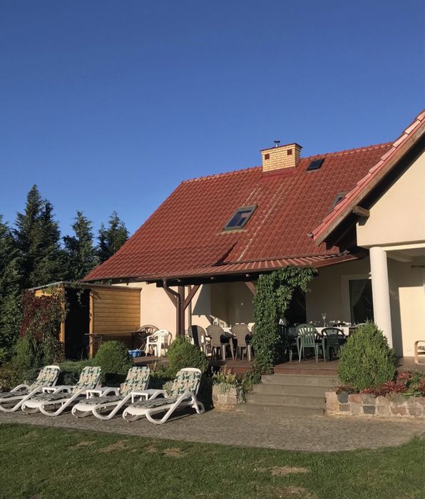 Dom 16 osob. z linią brzegową jeziora