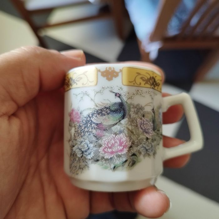 Conjunto de chávenas de café