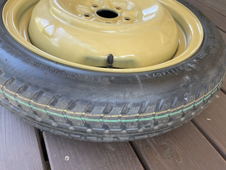 Компактне запасне колесо докатка T125/70 d16 96М 5х100 нове