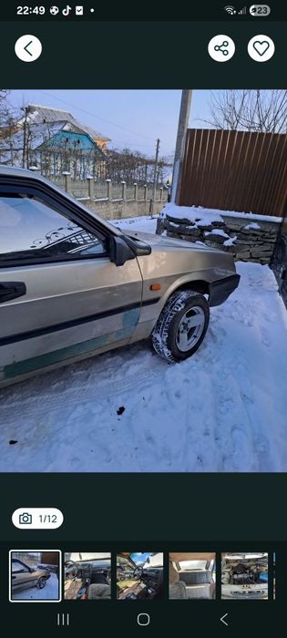 Лада 21099 ваз 21099 машина