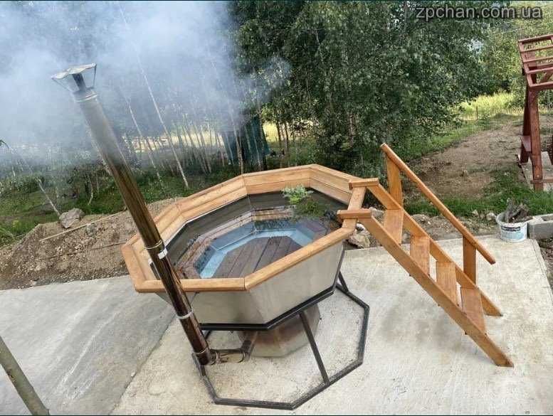 Чани для купання. Банний чан. Купелі. Виробництво