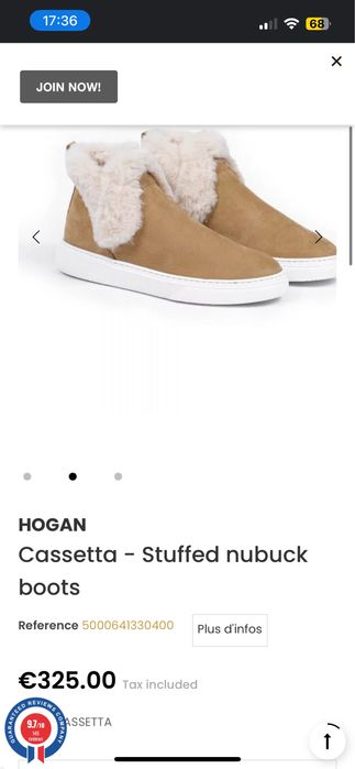 Зимові ботинки Hogan