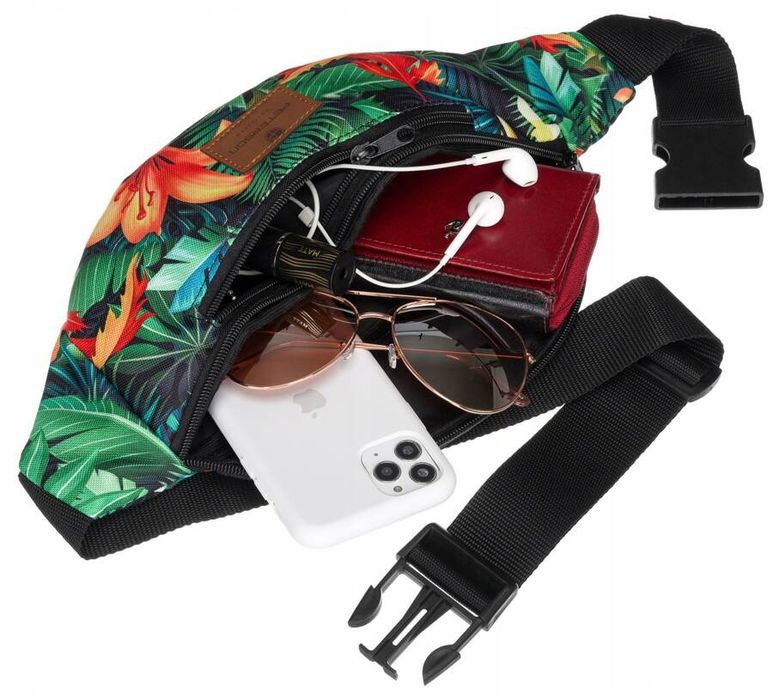 pojemna nerka damska z poliestru - peterson