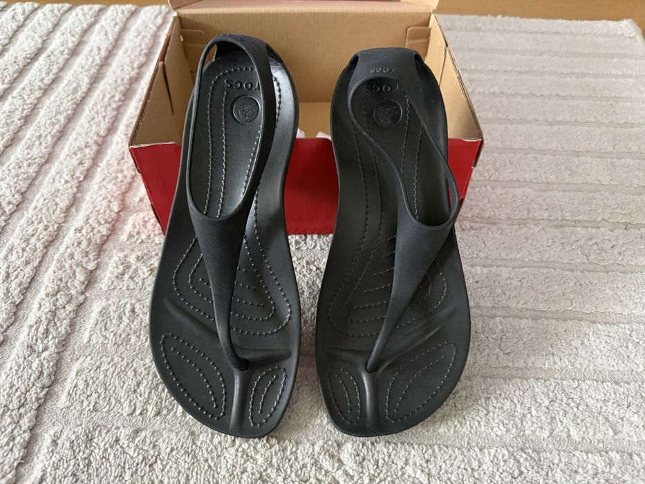 Japonki Buty Crocs Damskie Sexi Flip 37-38 W 7