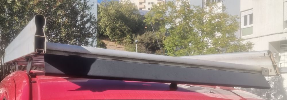 Barras de tejadilho alumínio