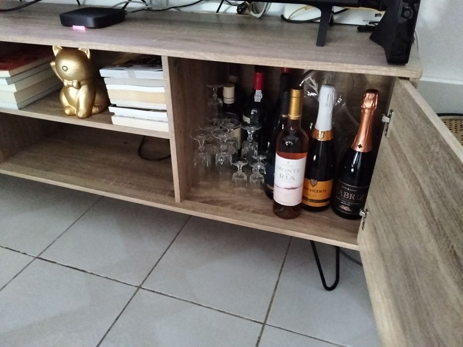 Móvel TV com 2 portas