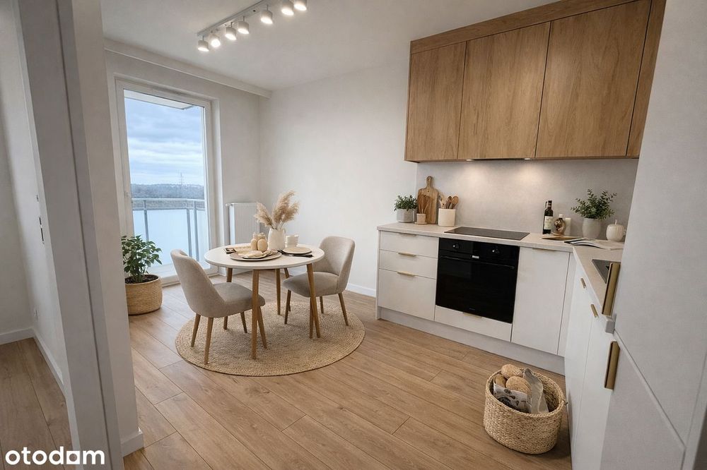 2 pokojem, 31.10 m2, nowe, wykończone, balkon, piwnica, bez PCC i pośr