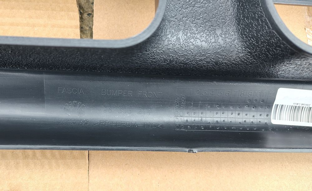 Бампер Ланос передній