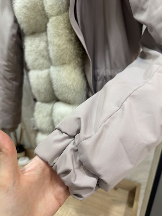 Парка з відстібним  хутром песця