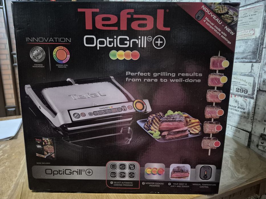 Електрогриль Tefal OptiGrill + GC712D34