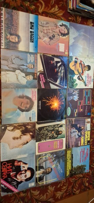 Пластинки времени СССР.