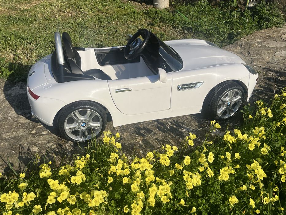 Carro eletrico de criança BMW branco