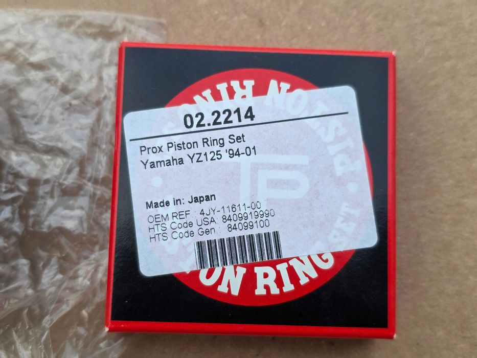 Tłok PROX YAMAHA YZ 125 r. 97 - 01 roz. 53.96mm sel. B /  NOWY !