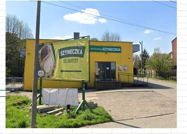 Pawilon handlowy ul. Przyjaźni 52 Piekary Śląskie 311,22m2