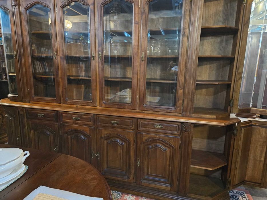 Enorme móvel em madeira para sala ou escritório - Muito bom estado geral