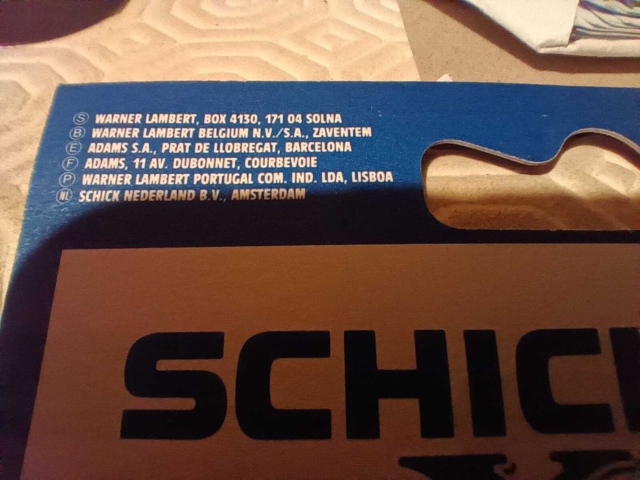 SCHICK FX giletes para desfazer barba antigas, recargas novas