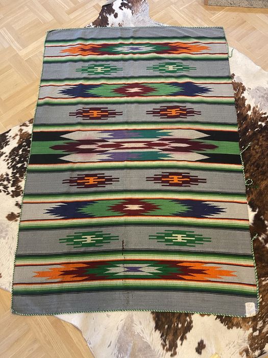 Art Deco Kresy Stary Kilim Sygnowany