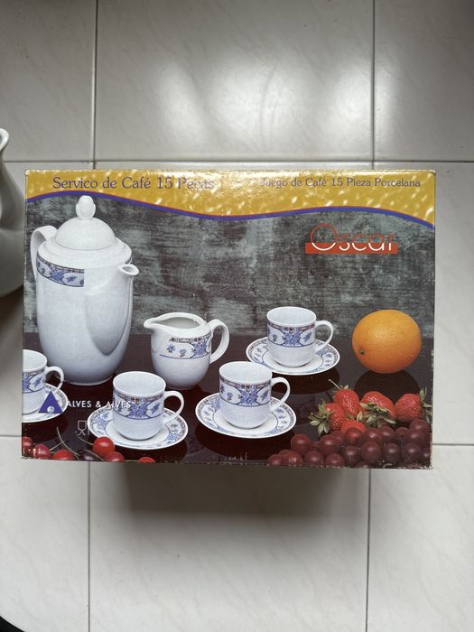 Servico de café 15 peças