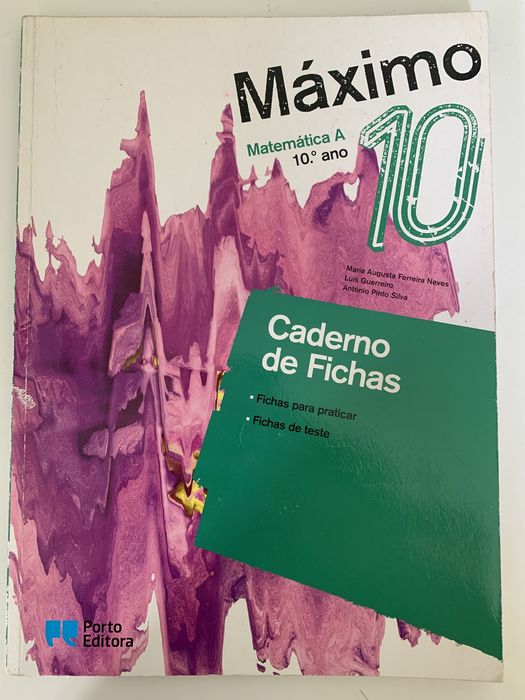 Máximo - Matemática A - 10.º Ano
