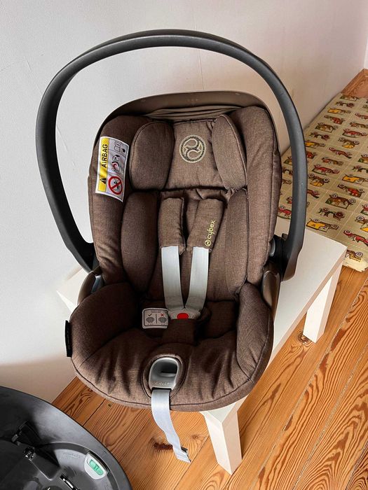Автокрісло з базою Cybex Cloud Z i-size коричнневе