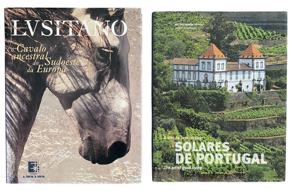 Livros : LUSITANO e Solares de Portugal