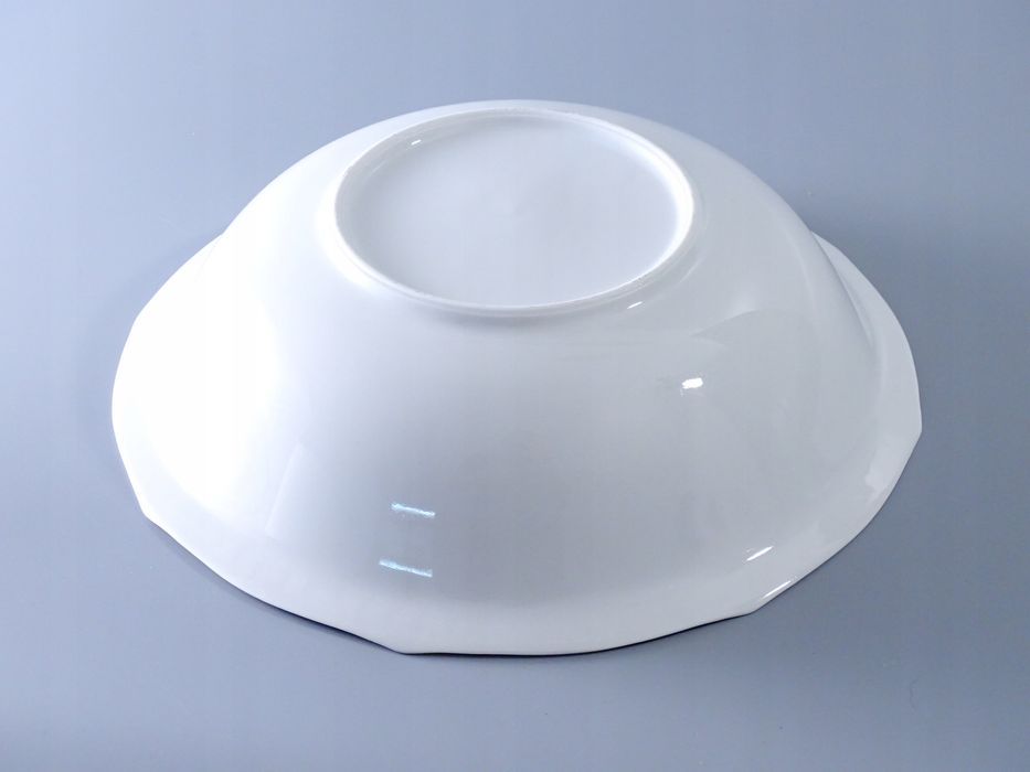 zabytkowa biała salaterka misa porcelanowa