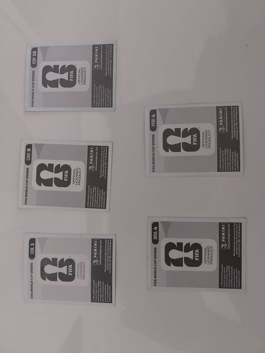 Vendo cromos da Copa 2026