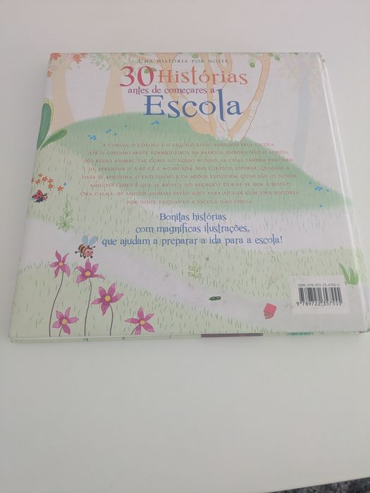 Livro 30 histórias antes de começares a escola