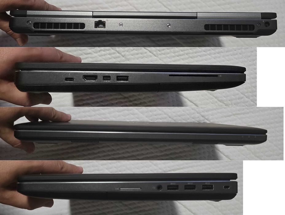 Ноутбук Dell Precision 7520 Intel Xeon E3-1535M v6/16Gb DDR4/M2200/2Tb