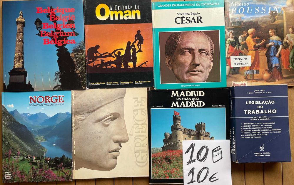 Livros em lote de vários autores. Barato
