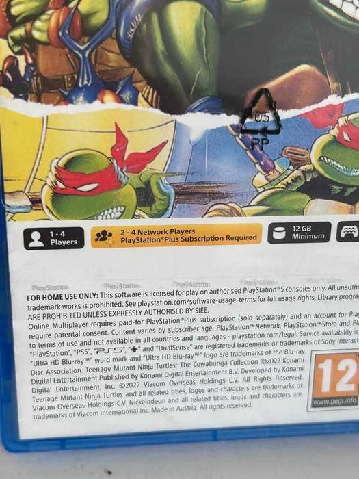 PS5 Turtles Cowabunga Collection PlayStation 5