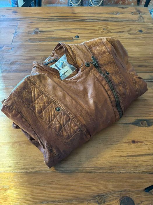 Casaco pele genuína/ couro Pepe Jeans