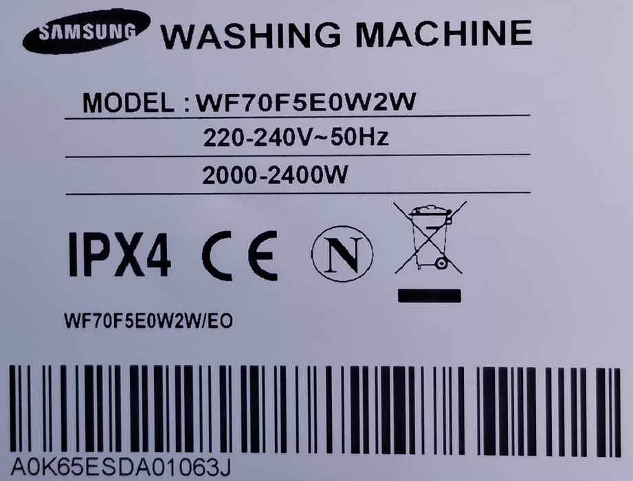 Pralka Samsung 7kg z transportem,Gwarancja