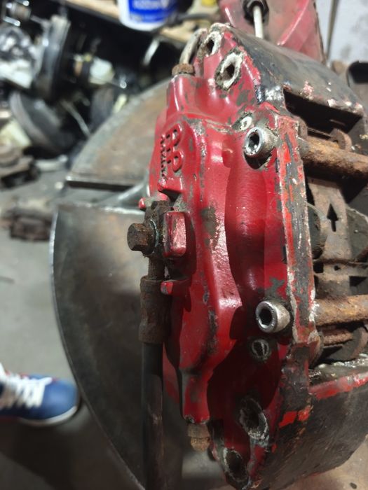 Travagem completa frente seat ibiza cupra 6l 312mm ap seat sport