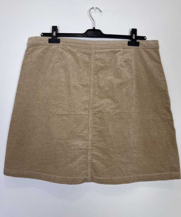 Велюрова спідниця на блискавці