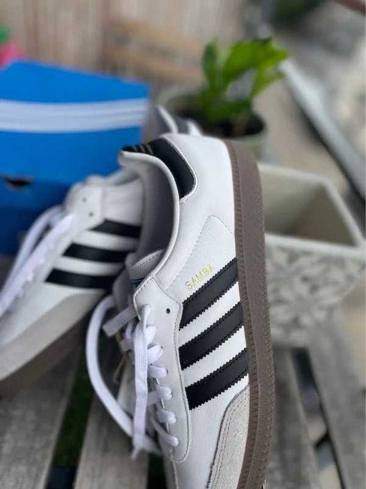 Adidas Samba bialo czarne damskie meskie sneakersy BESTSELLER R.40