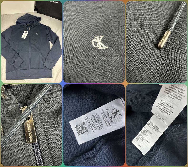 Bluzy męskie rozpinane kaptur karl lagerfeld ck armani nowość premium