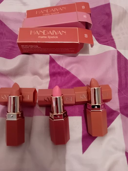 3 nowe pomadki matowe