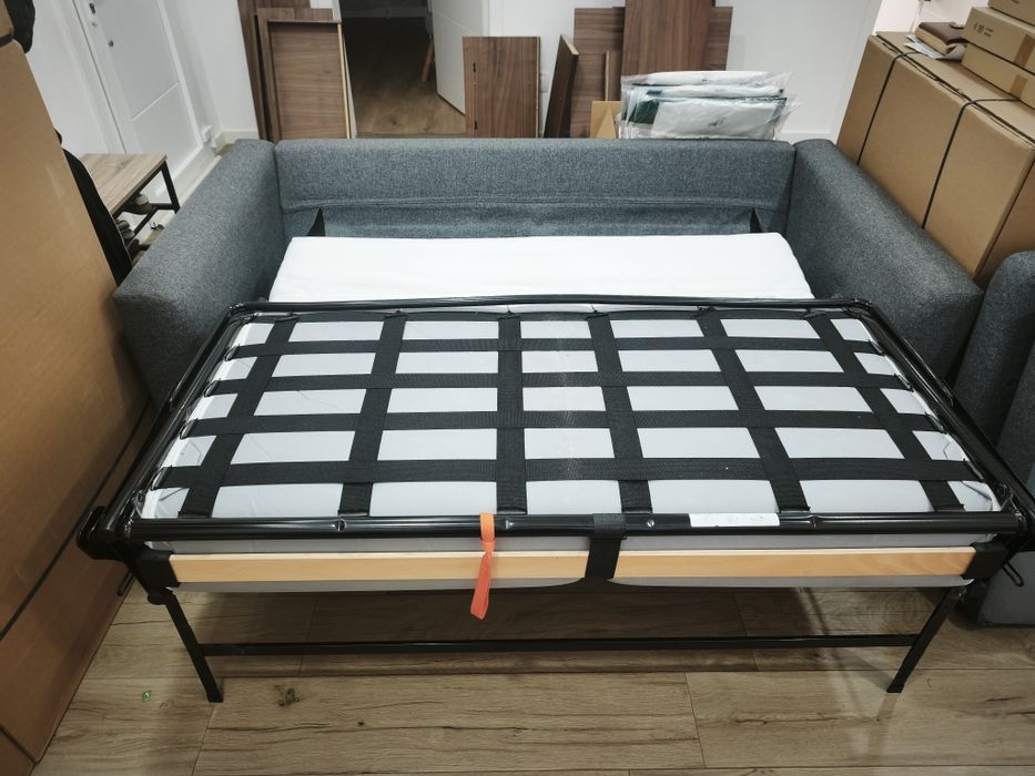 Sofá-cama VIMLE cinzento IKEA
