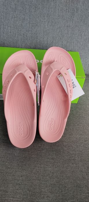Crocs damskie lekkie Japonki Klapki  42 W11 stan NOWE