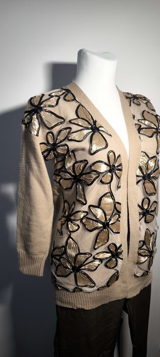 Nowy kardigan beżowy new collection roz M-L