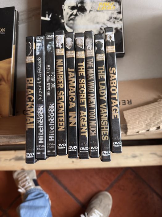 Colecao de DVD’s Alfred Hitchcock