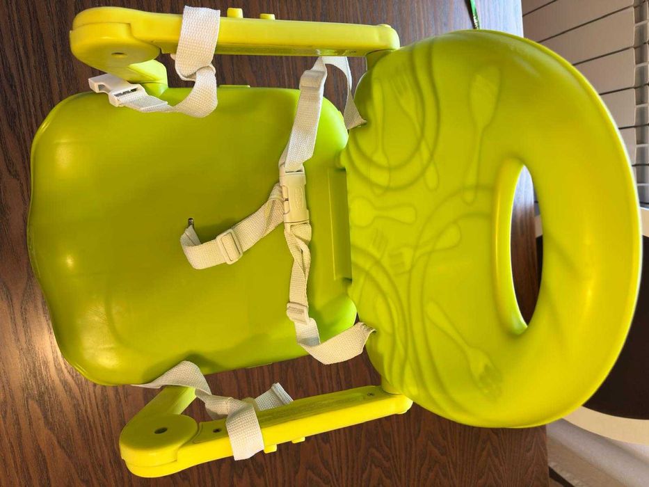 Cadeira de refeição portátil Chicco Pocket Snack verde