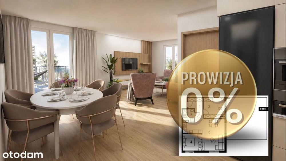 Duże 3 pok. | 47m2 TARAS | oddanie 2026