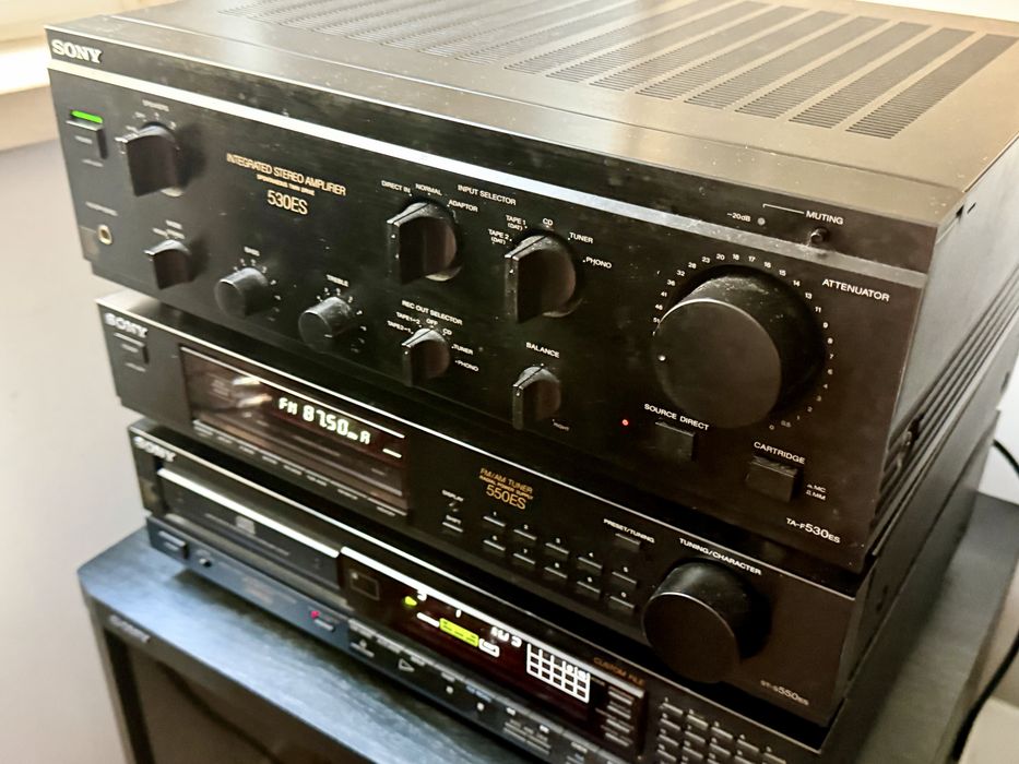 Sony Amplificador 530ES + Tuner 550ES